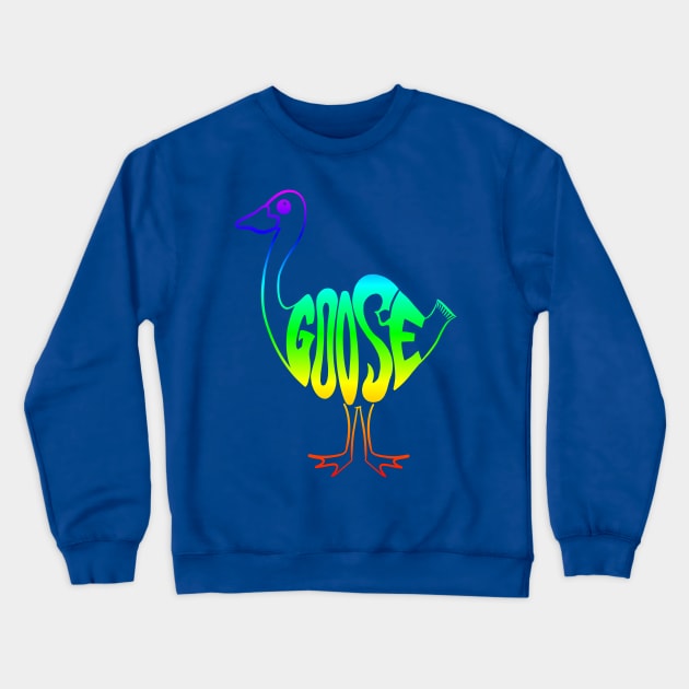 Goose x Phish (Rainbow) Crewneck Sweatshirt by Scum & Villainy